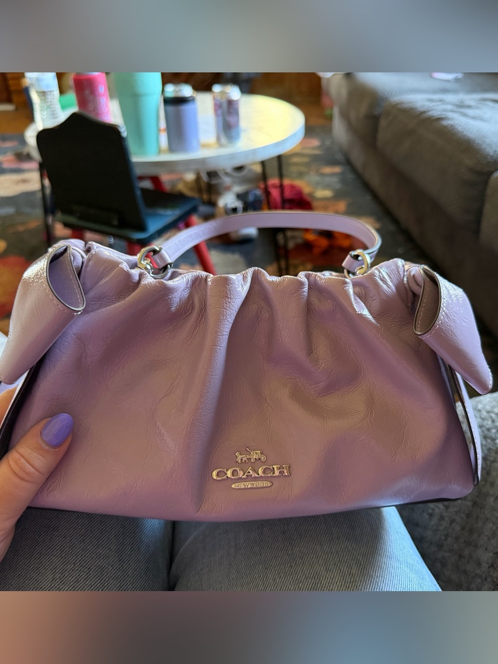 Coach Faye bow bag